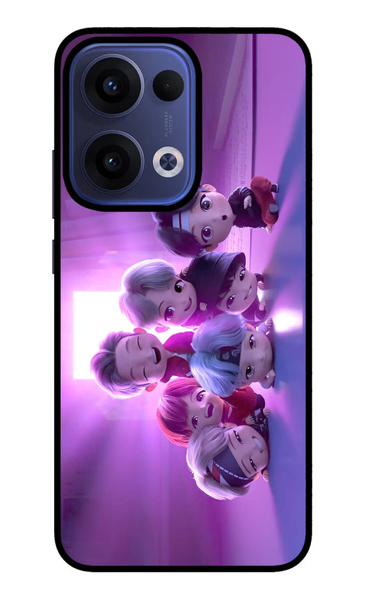 BTS Chibi Oppo Reno13 5G Back Cover