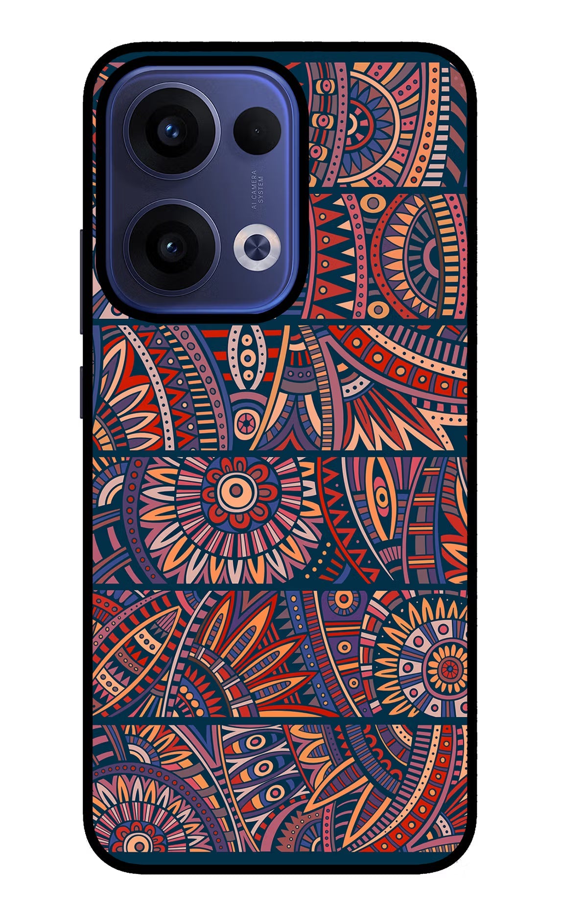 African Culture Design Oppo Reno13 5G Back Cover
