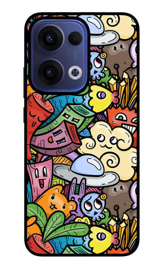 Veggie Doodle Oppo Reno13 5G Back Cover