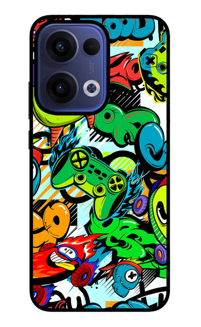 Game Doodle Oppo Reno13 5G Back Cover