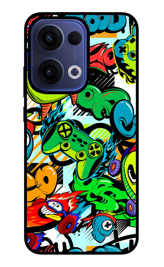 Game Doodle Oppo Reno13 5G Back Cover