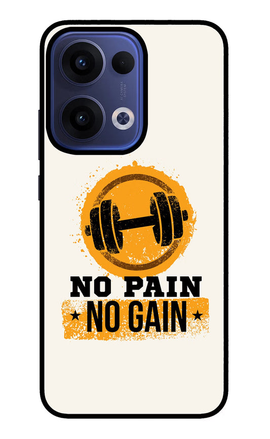 No Pain No Gain Oppo Reno13 5G Back Cover