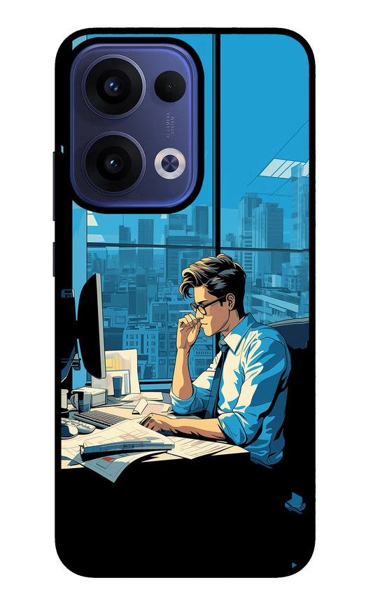 Focused Hustler (AI Generated) Oppo Reno13 5G Back Cover