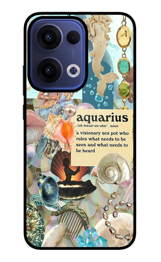 Aquarius Zodiac Oppo Reno13 5G Back Cover