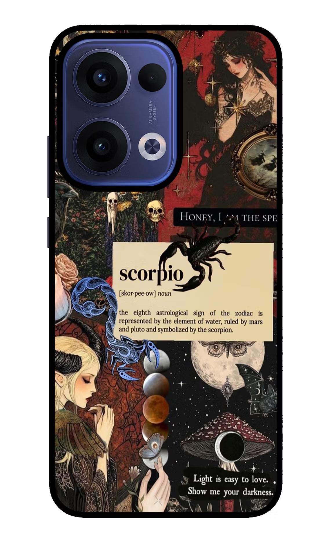 Scorpio Zodiac Oppo Reno13 5G Back Cover