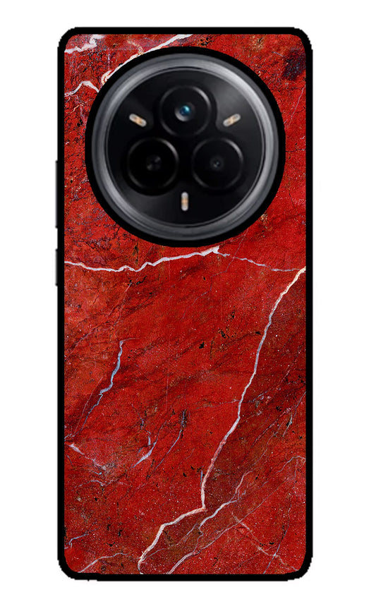 Red Marble Design Realme 14 Pro 5G Back Cover