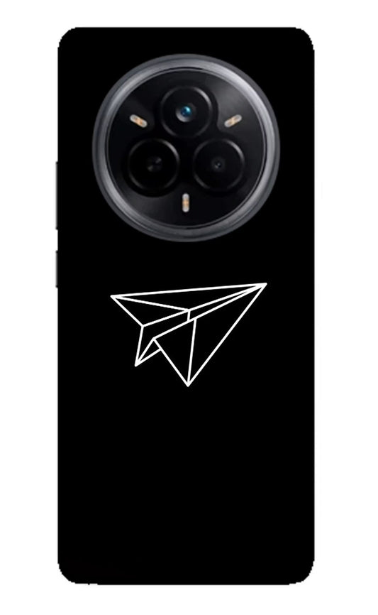 Paper Plane White Realme 14 Pro 5G Back Cover