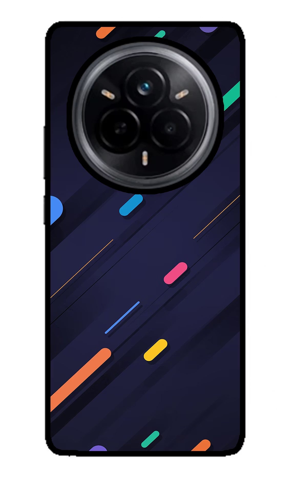 Abstract Design Realme 14 Pro 5G Glass Case