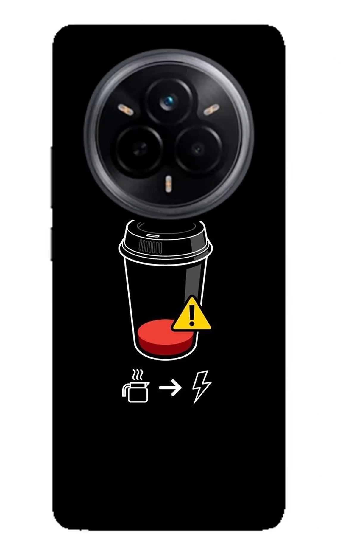 Coffee Realme 14 Pro 5G Back Cover