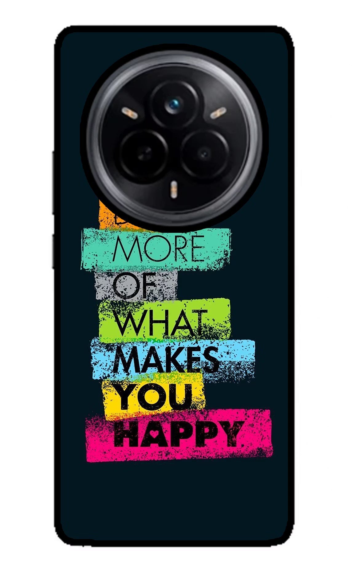 Do More Of What Makes You Happy Realme 14 Pro 5G Glass Case