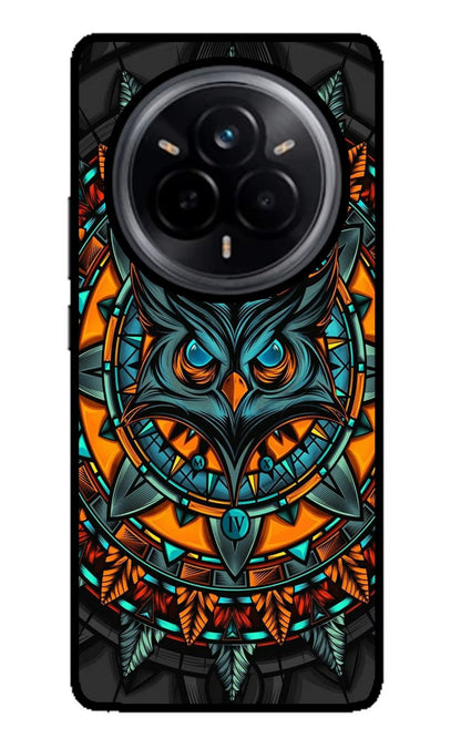 Angry Owl Art Realme 14 Pro 5G Back Cover