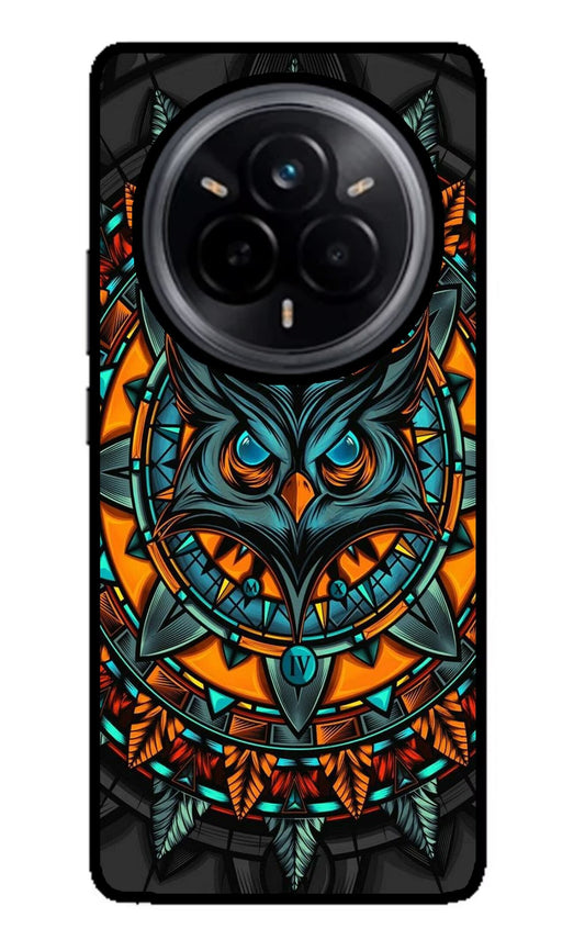 Angry Owl Art Realme 14 Pro 5G Back Cover