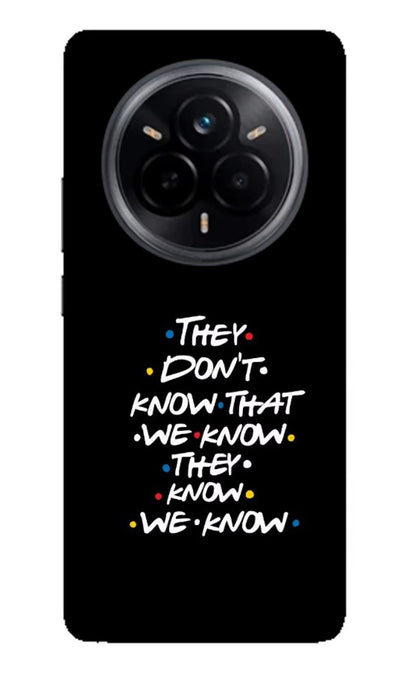 FRIENDS Dialogue Realme 14 Pro 5G Back Cover