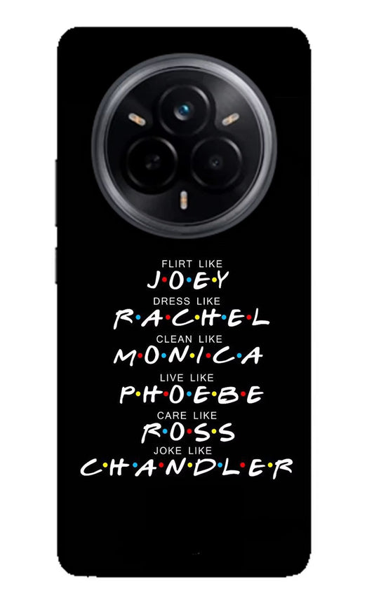 FRIENDS Character Realme 14 Pro 5G Glass Case