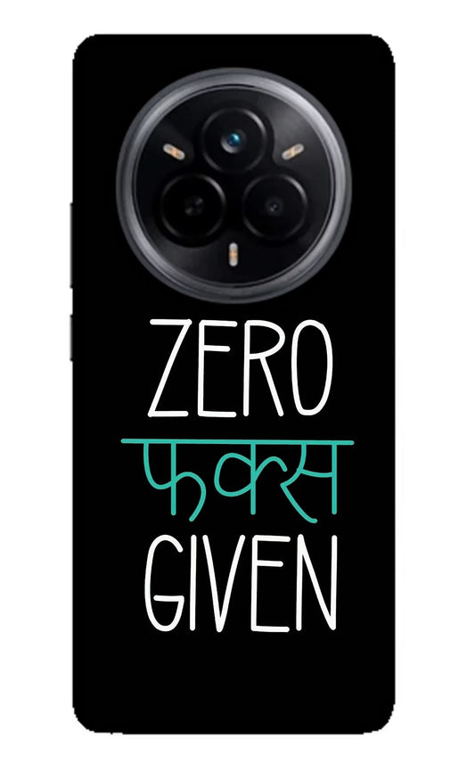Zero Fucks Given Realme 14 Pro 5G Back Cover