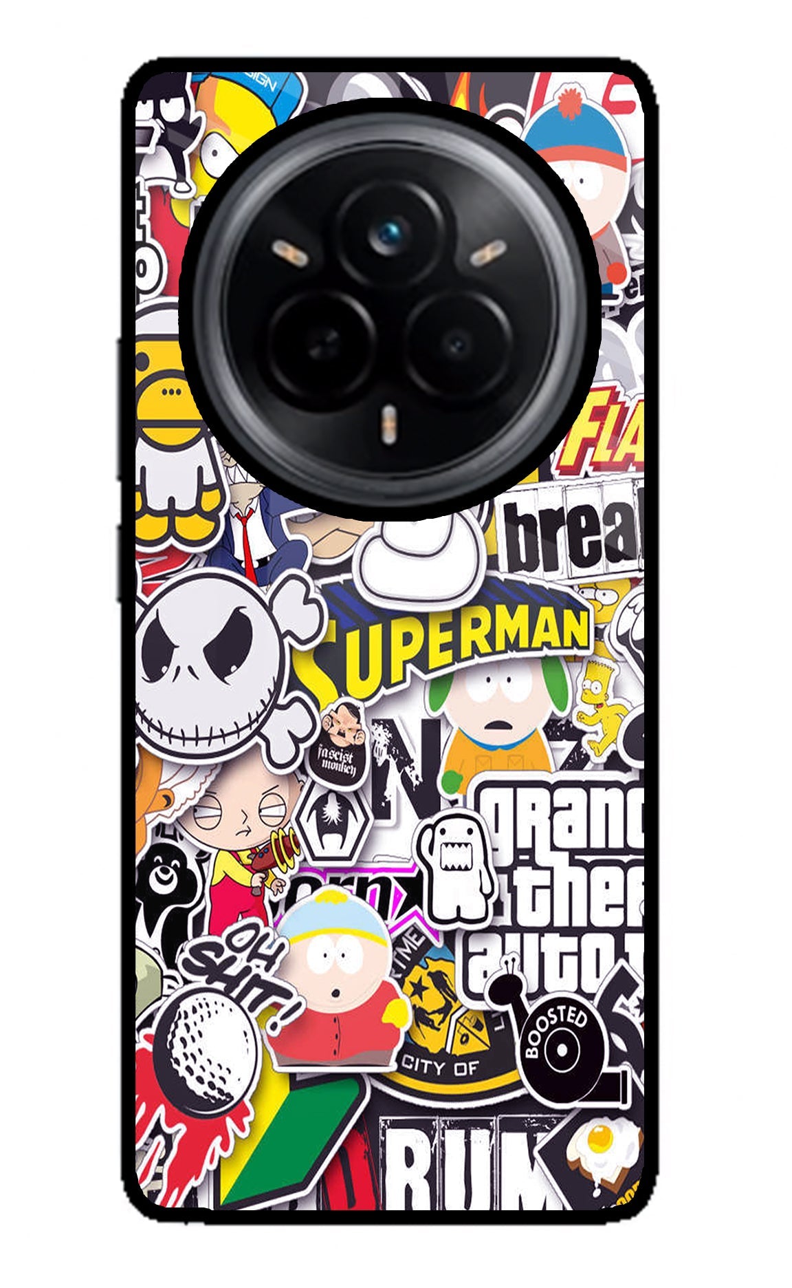 Sticker Bomb Realme 14 Pro 5G Back Cover
