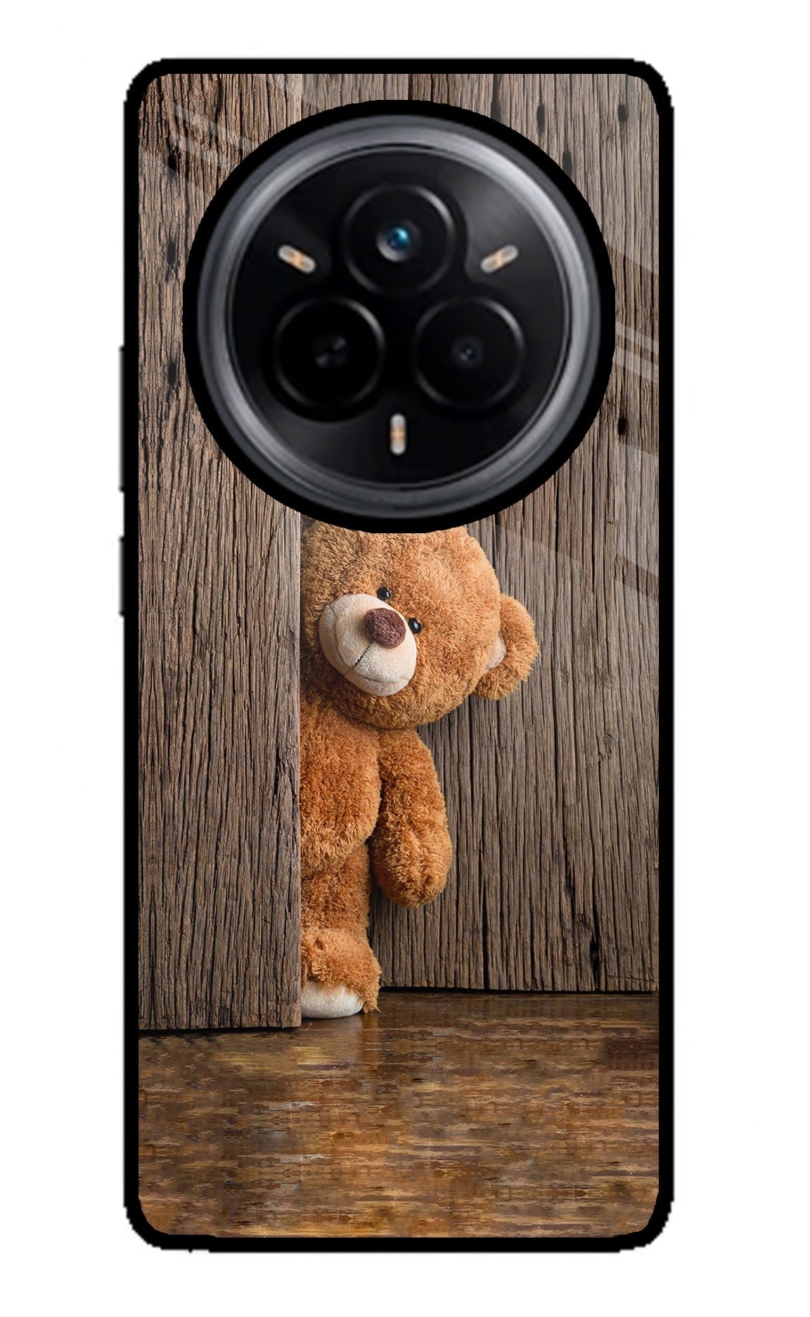 Teddy Wooden Realme 14 Pro 5G Back Cover