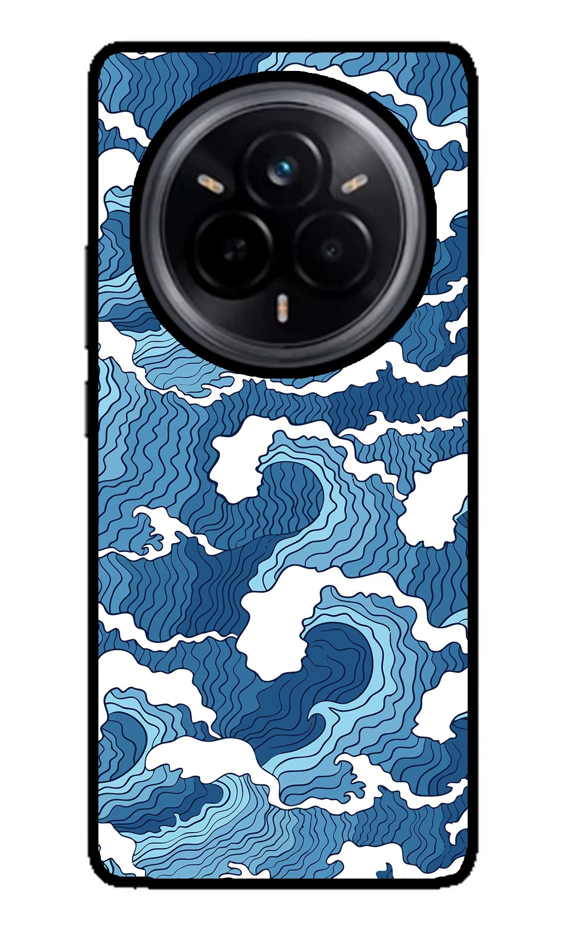 Blue Waves Realme 14 Pro 5G Back Cover