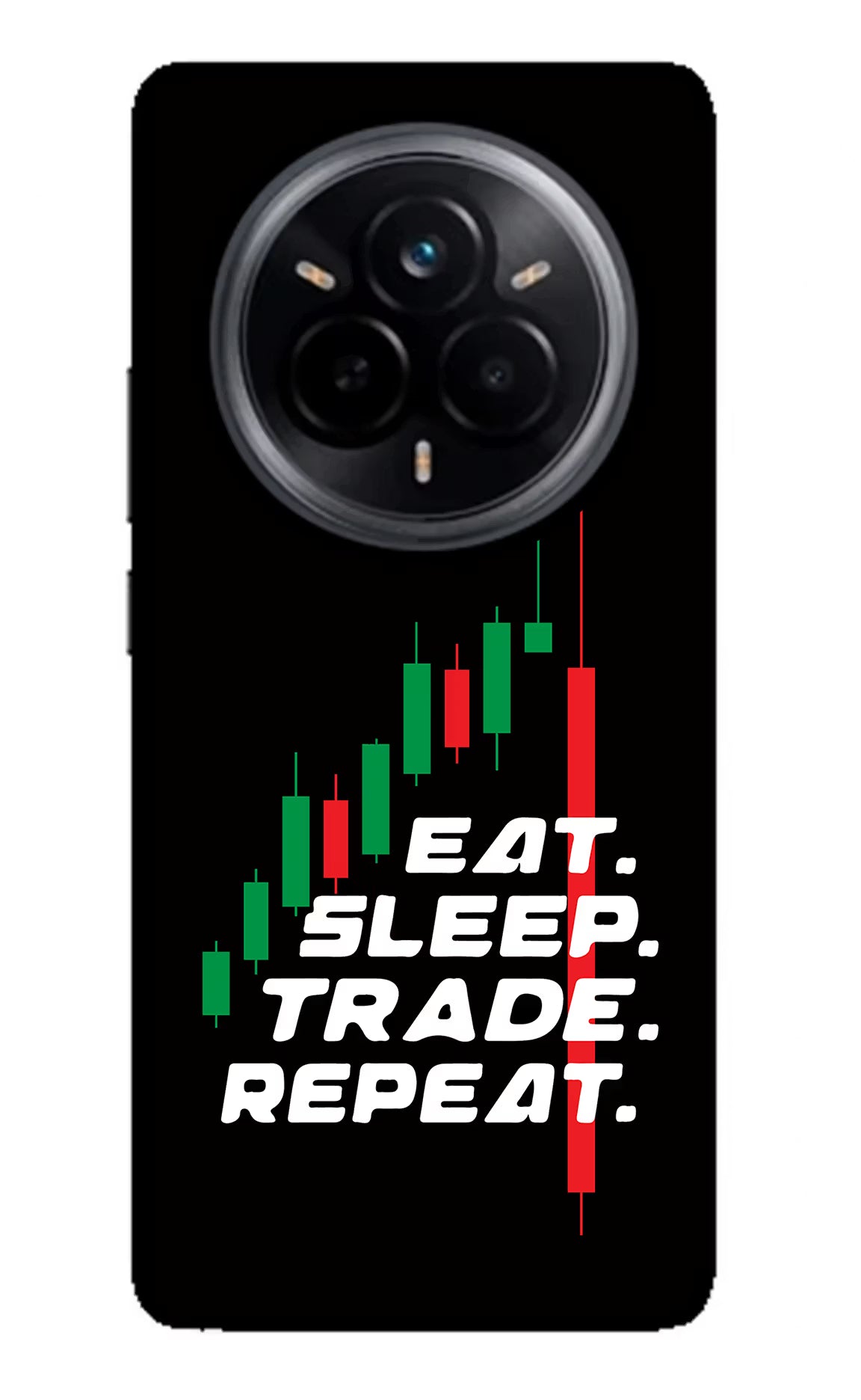 Eat Sleep Trade Repeat Realme 14 Pro 5G Back Cover