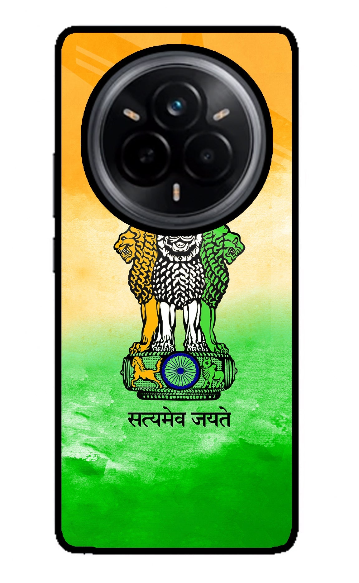 Satyamev Jayate Flag Realme 14 Pro 5G Back Cover