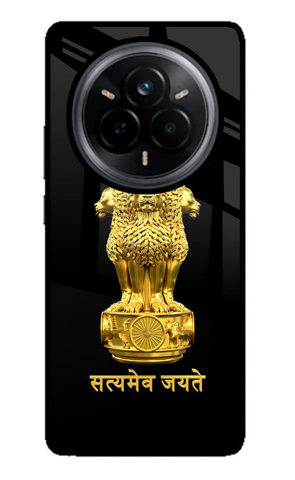 Satyamev Jayate Golden Realme 14 Pro 5G Back Cover
