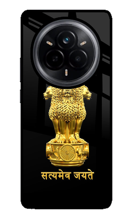 Satyamev Jayate Golden Realme 14 Pro 5G Back Cover