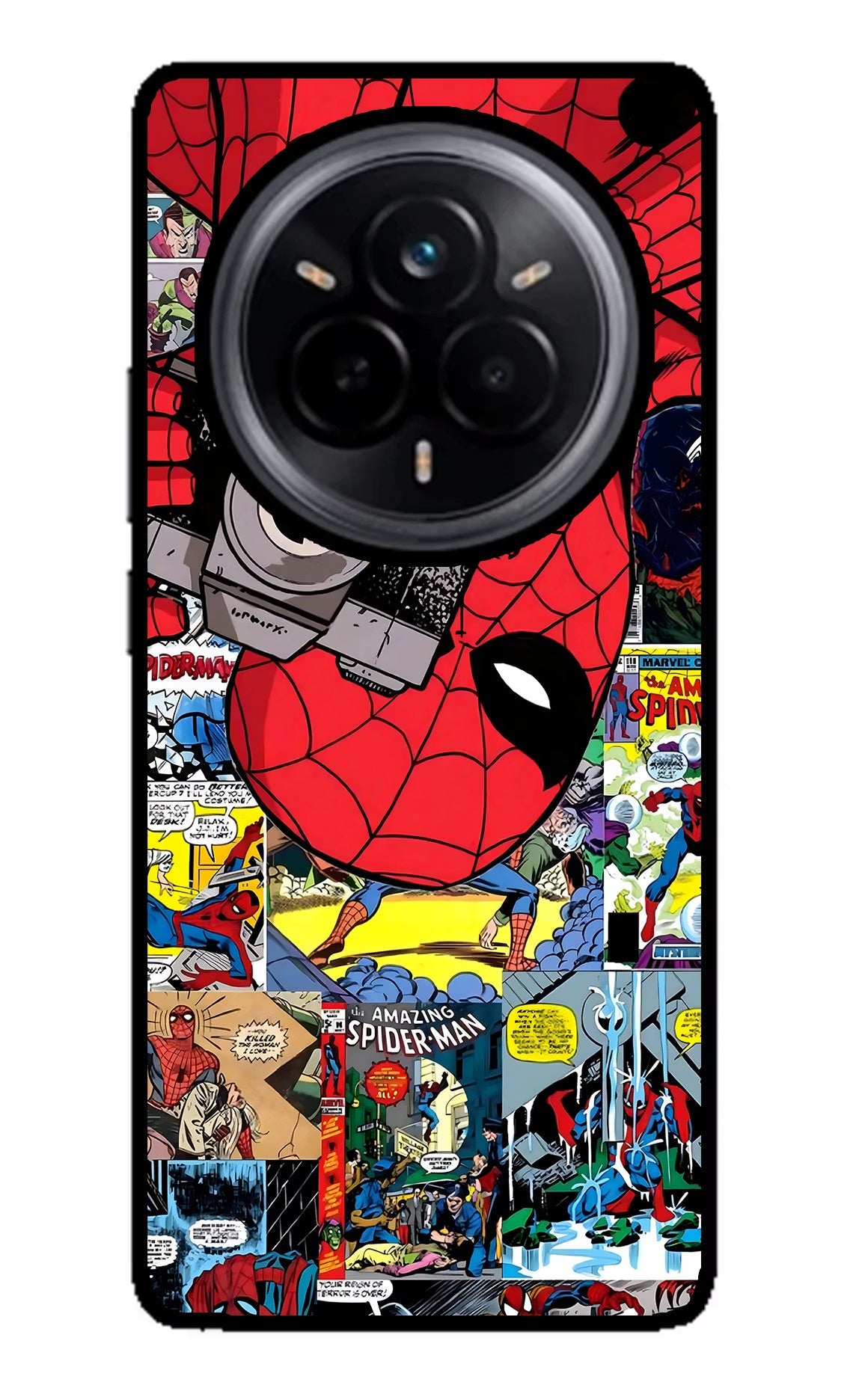 Spider Man Realme 14 Pro 5G Glass Case