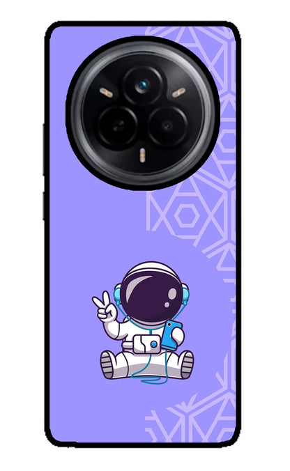 Cute Astronaut Chilling Realme 14 Pro 5G Back Cover