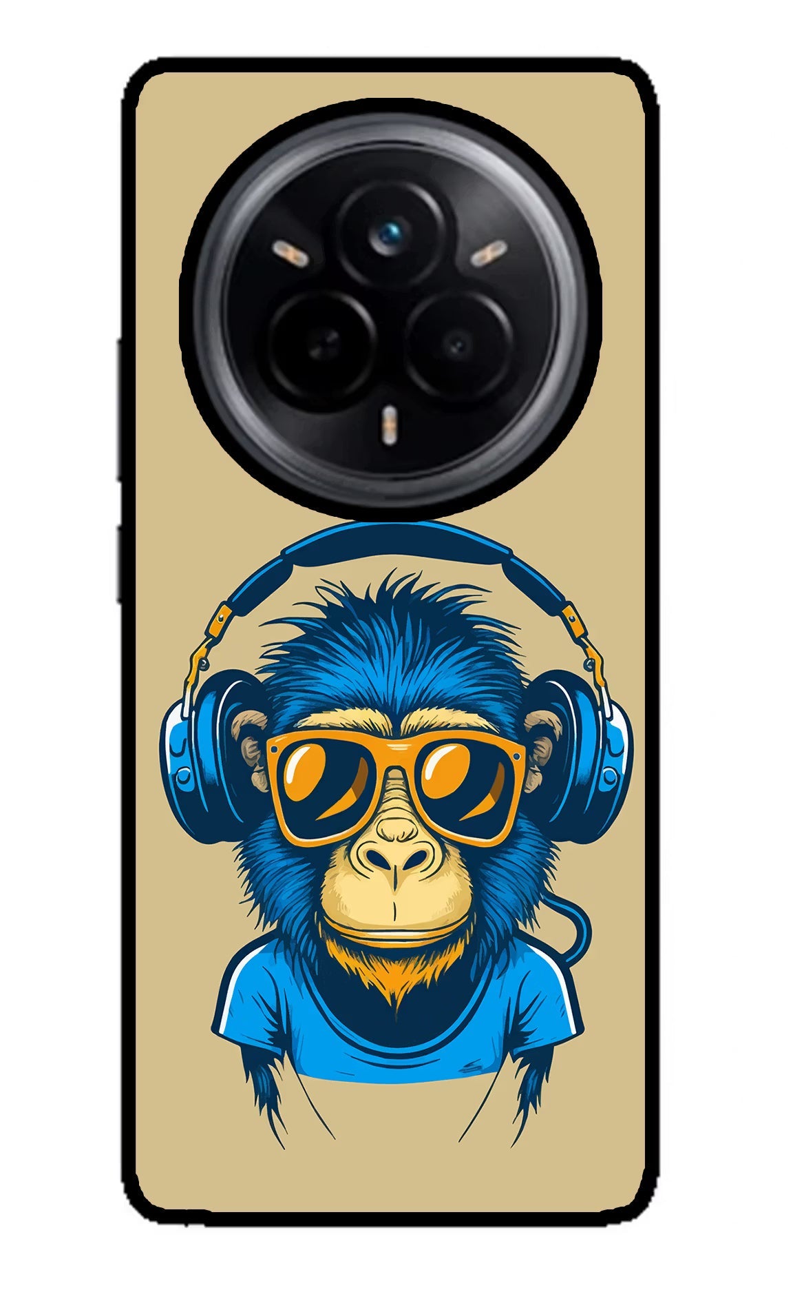 Monkey Headphone Realme 14 Pro 5G Back Cover
