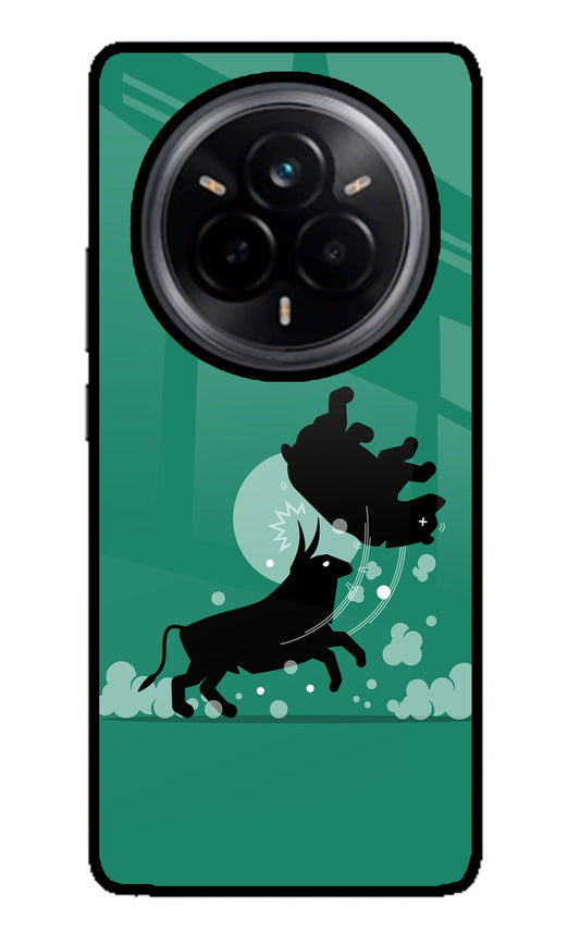 Bull Conqueror Realme 14 Pro 5G Glass Case