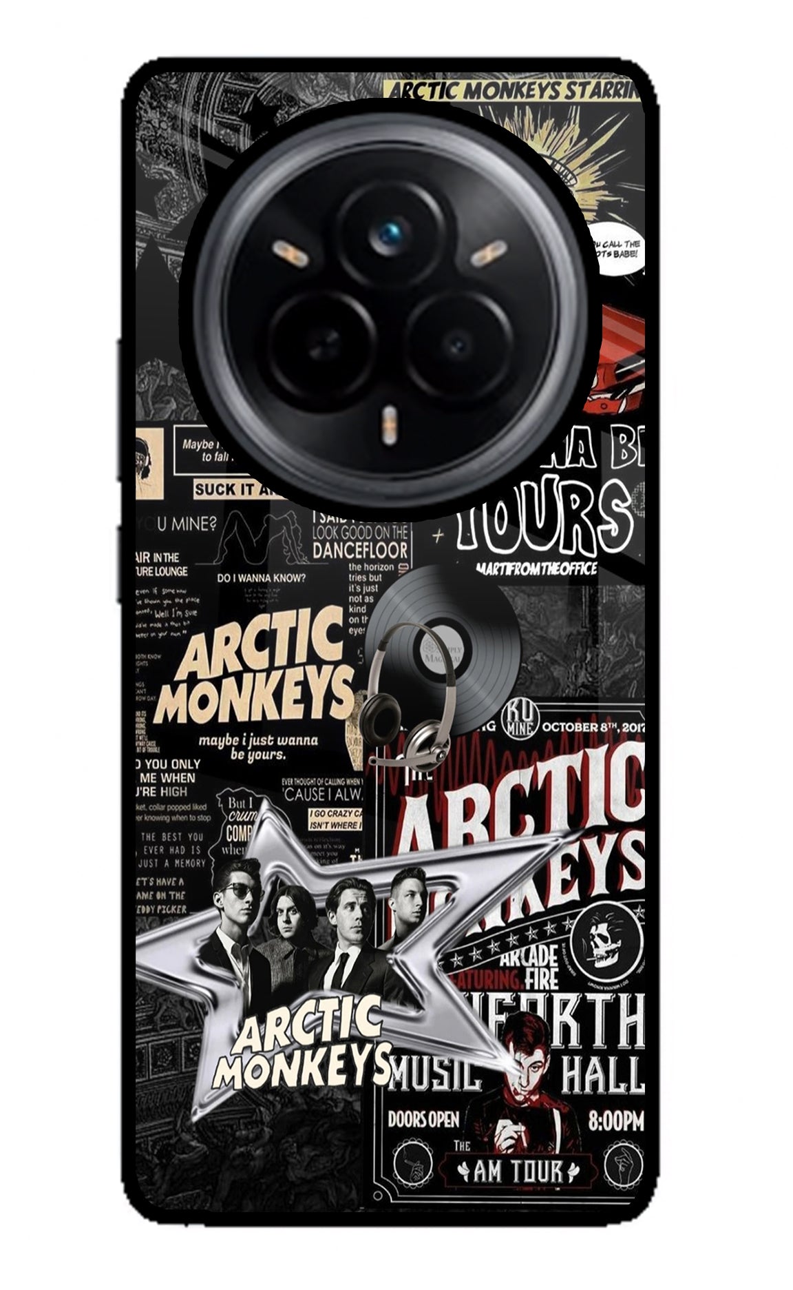Arctic Monkeys Realme 14 Pro 5G Glass Case