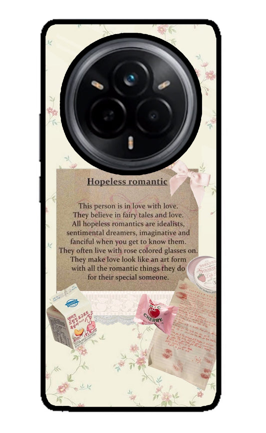 Hopeless Romantic Realme 14 Pro 5G Glass Case
