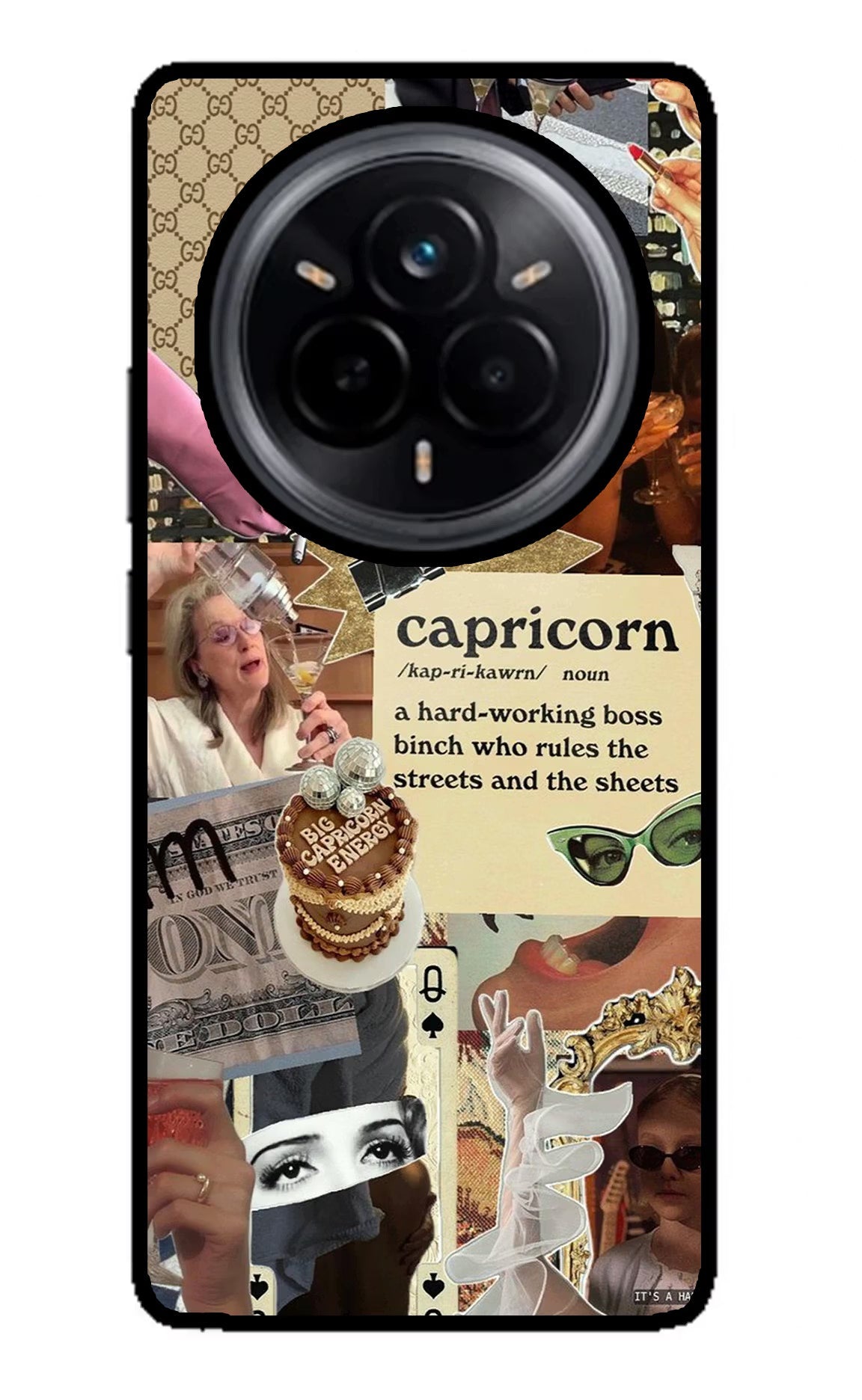Capricorn Zodiac Realme 14 Pro 5G Back Cover