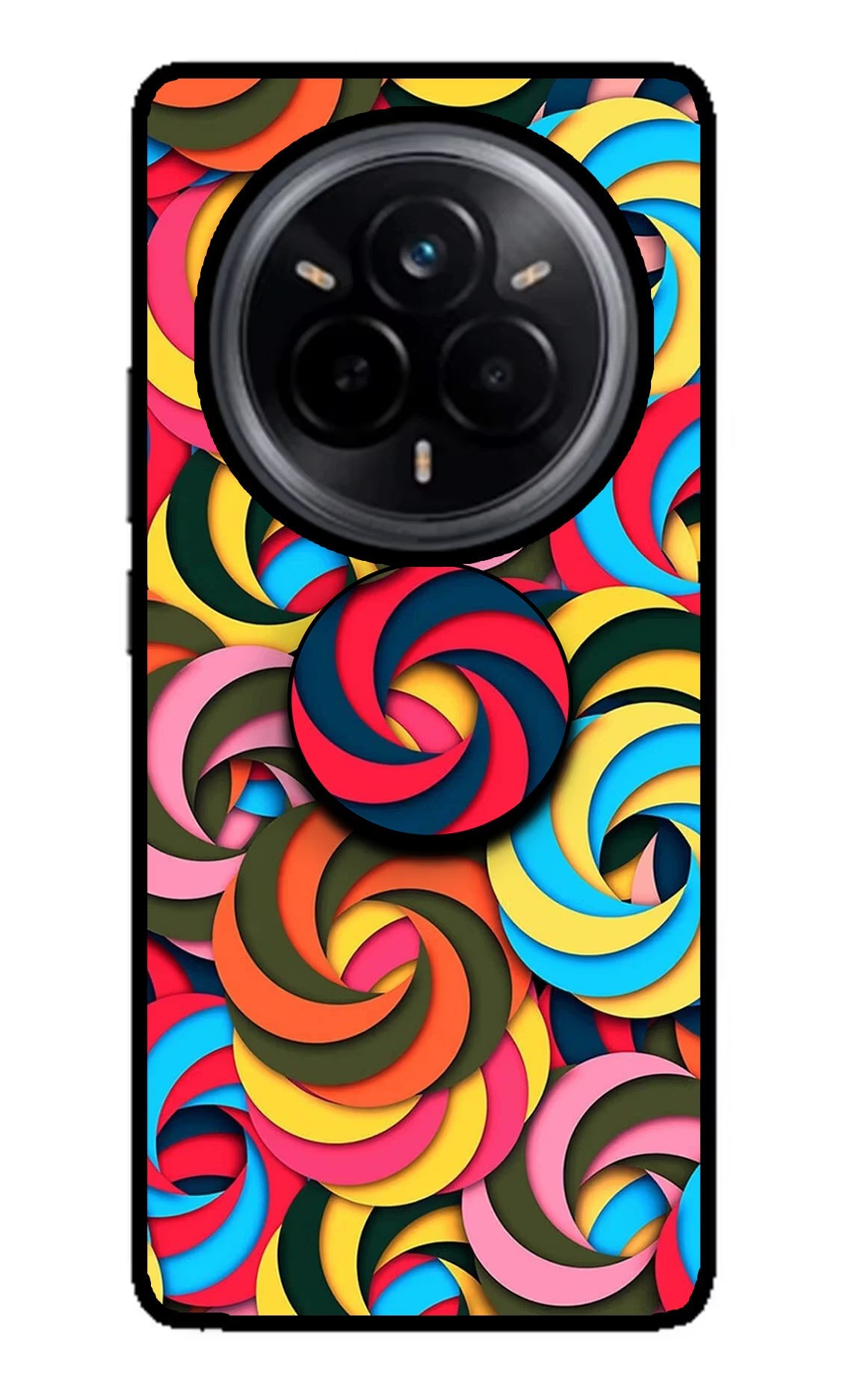 Spiral Pattern Realme 14 Pro 5G Pop Case