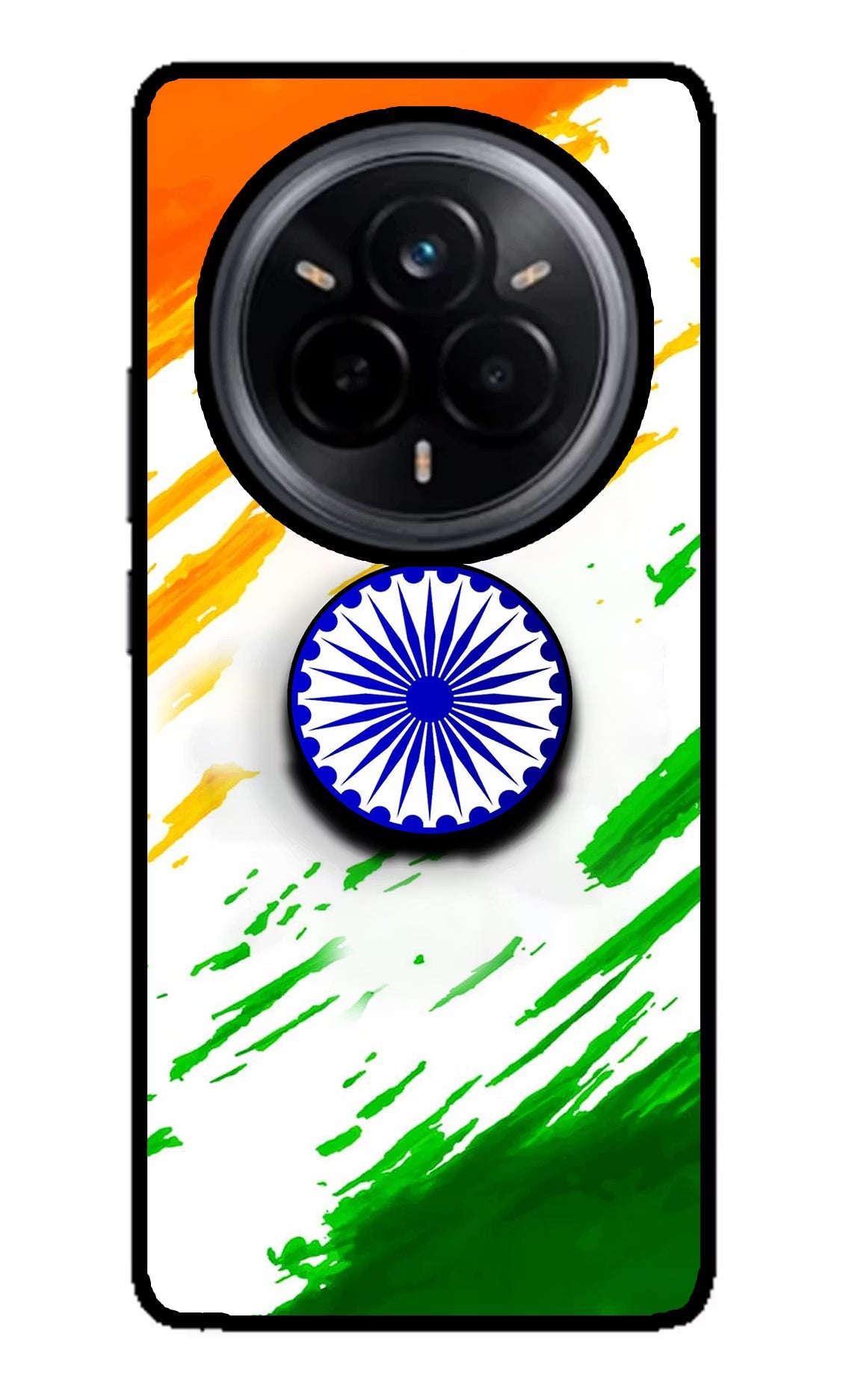 Indian Flag Ashoka Chakra Realme 14 Pro 5G Pop Case