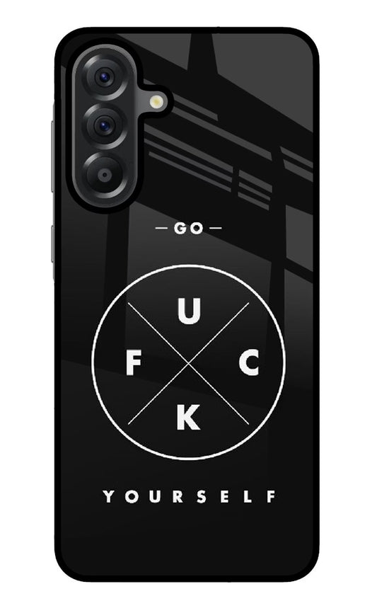 Go Fuck Yourself Samsung A56 5G Glass Case