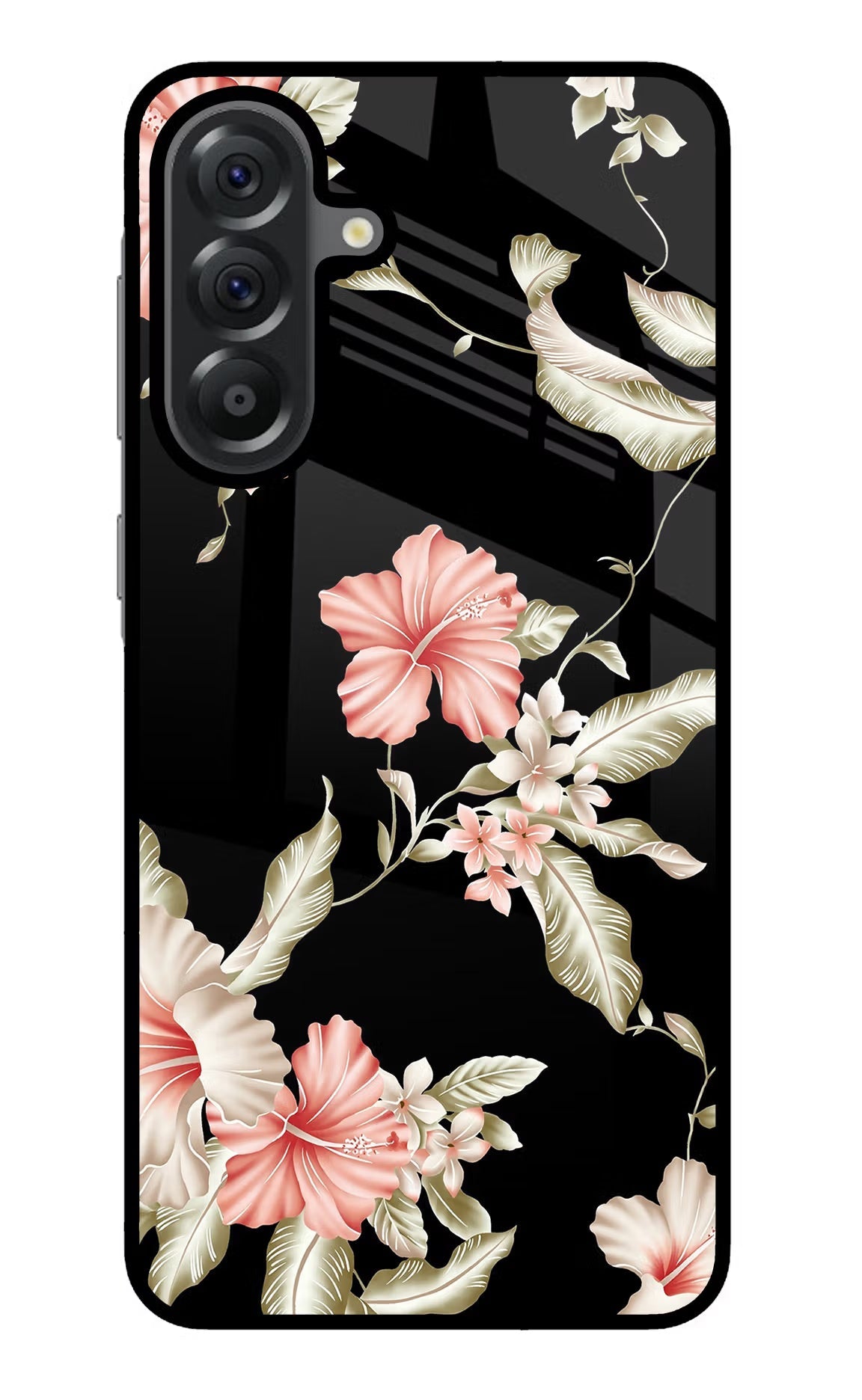 Flowers Samsung A56 5G Glass Case
