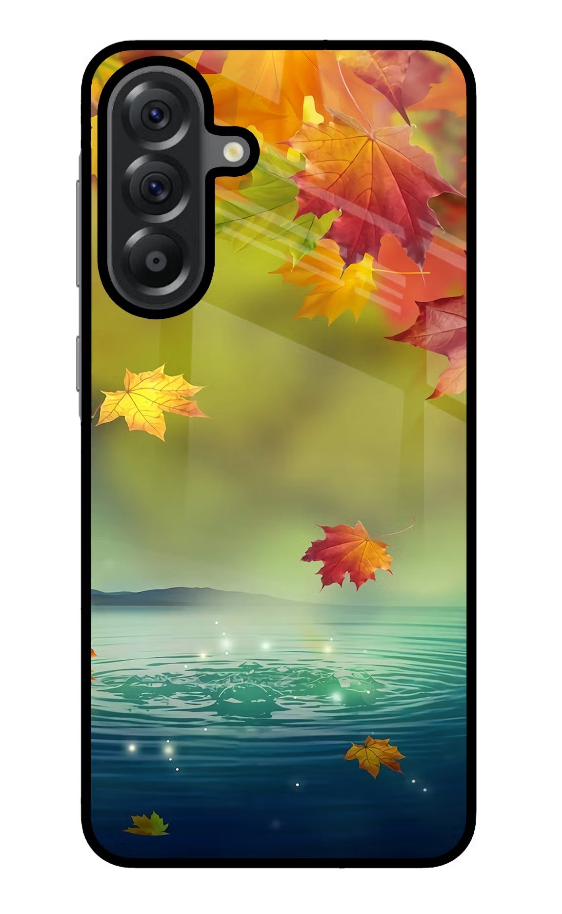 Flowers Samsung A56 5G Glass Case
