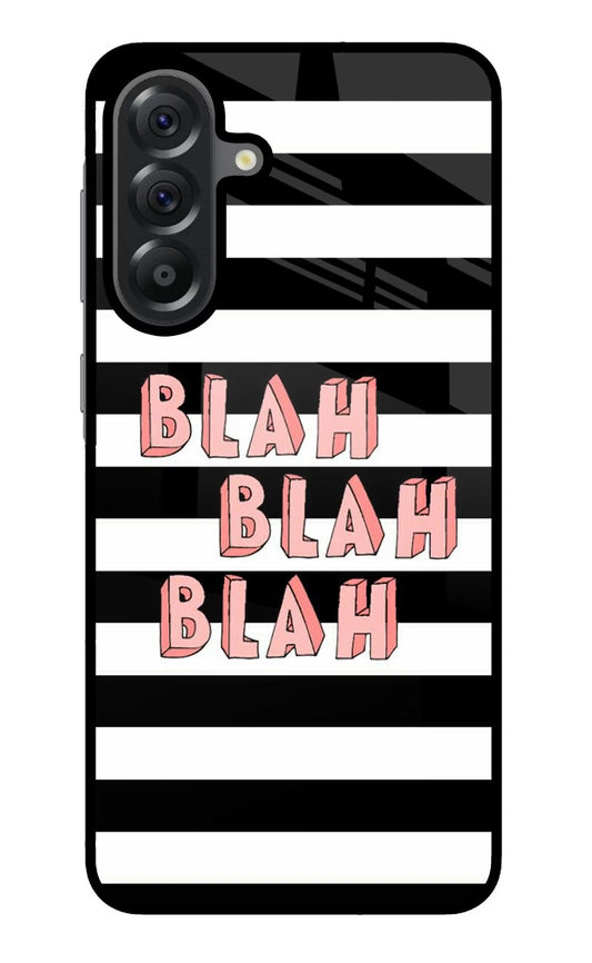 Blah Blah Blah Samsung A56 5G Glass Case