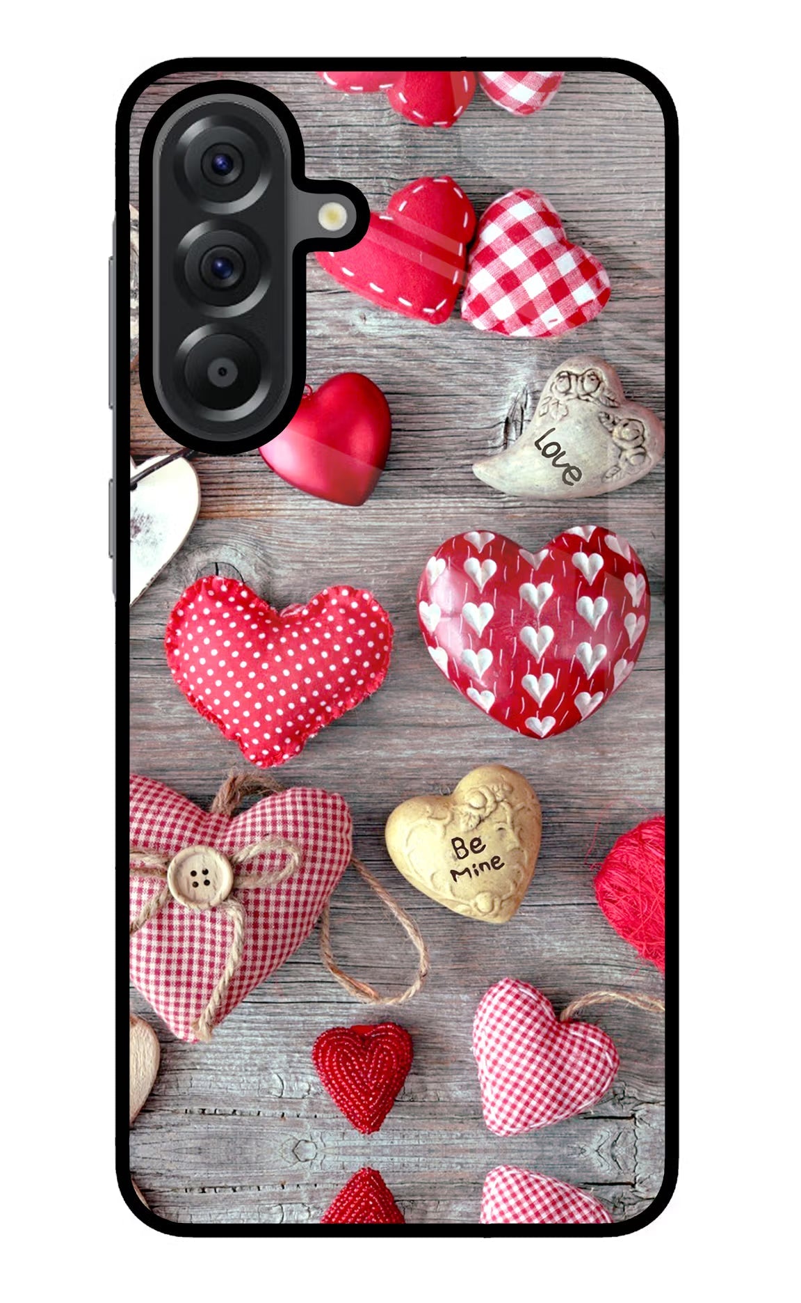 Love Wallpaper Samsung A56 5G Glass Case