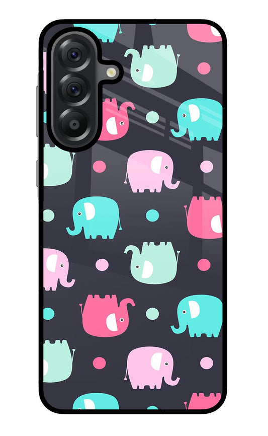 Elephants Samsung A56 5G Glass Case