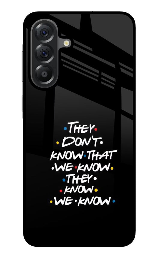 FRIENDS Dialogue Samsung A56 5G Glass Case