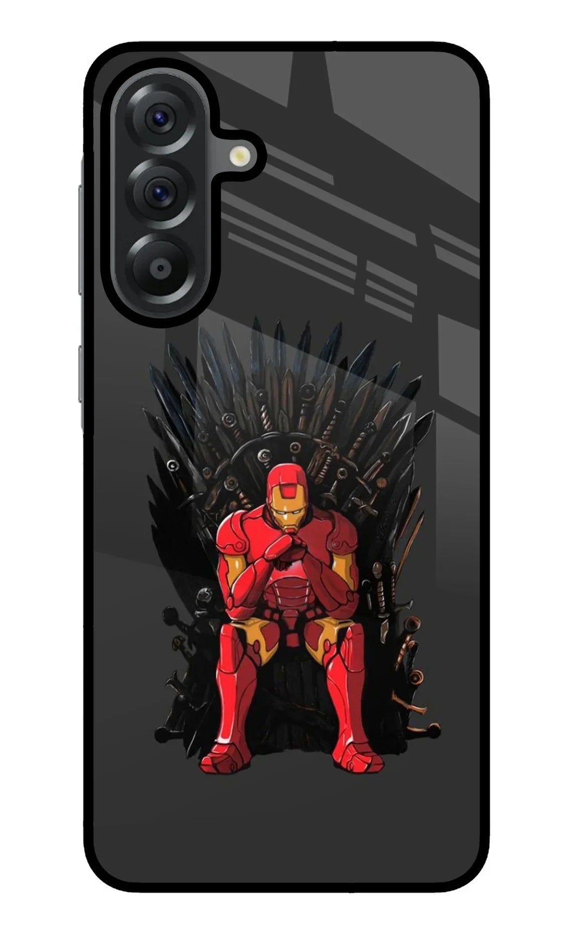Ironman Throne Samsung A56 5G Glass Case