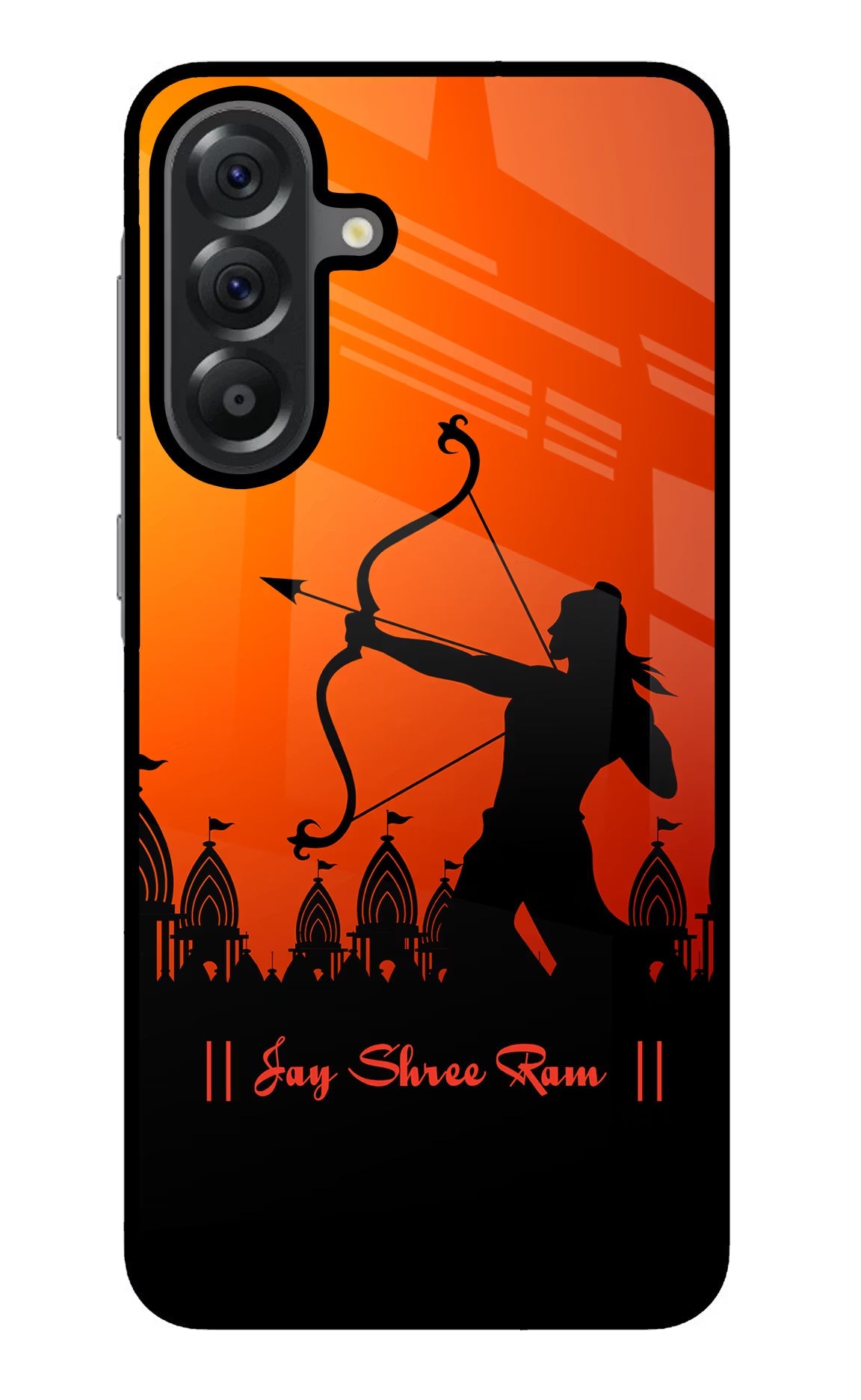 Lord Ram - 4 Samsung A56 5G Glass Case