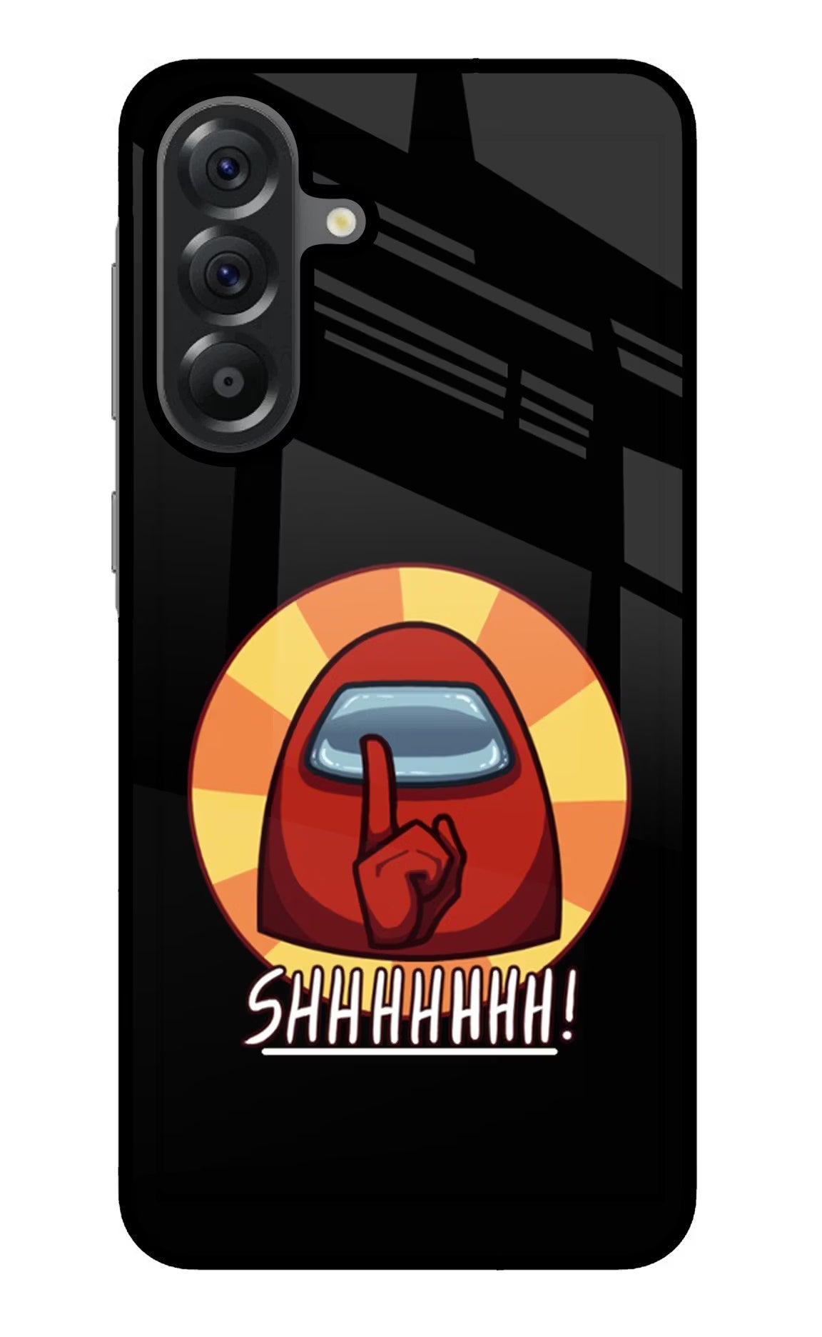 Among Us Shhh! Samsung A56 5G Glass Case