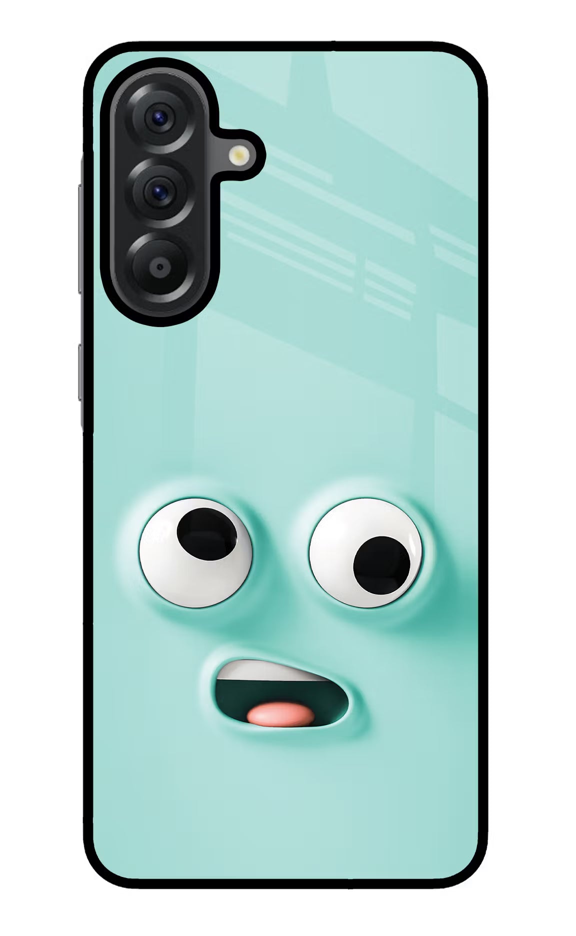 Funny Cartoon Samsung A56 5G Glass Case