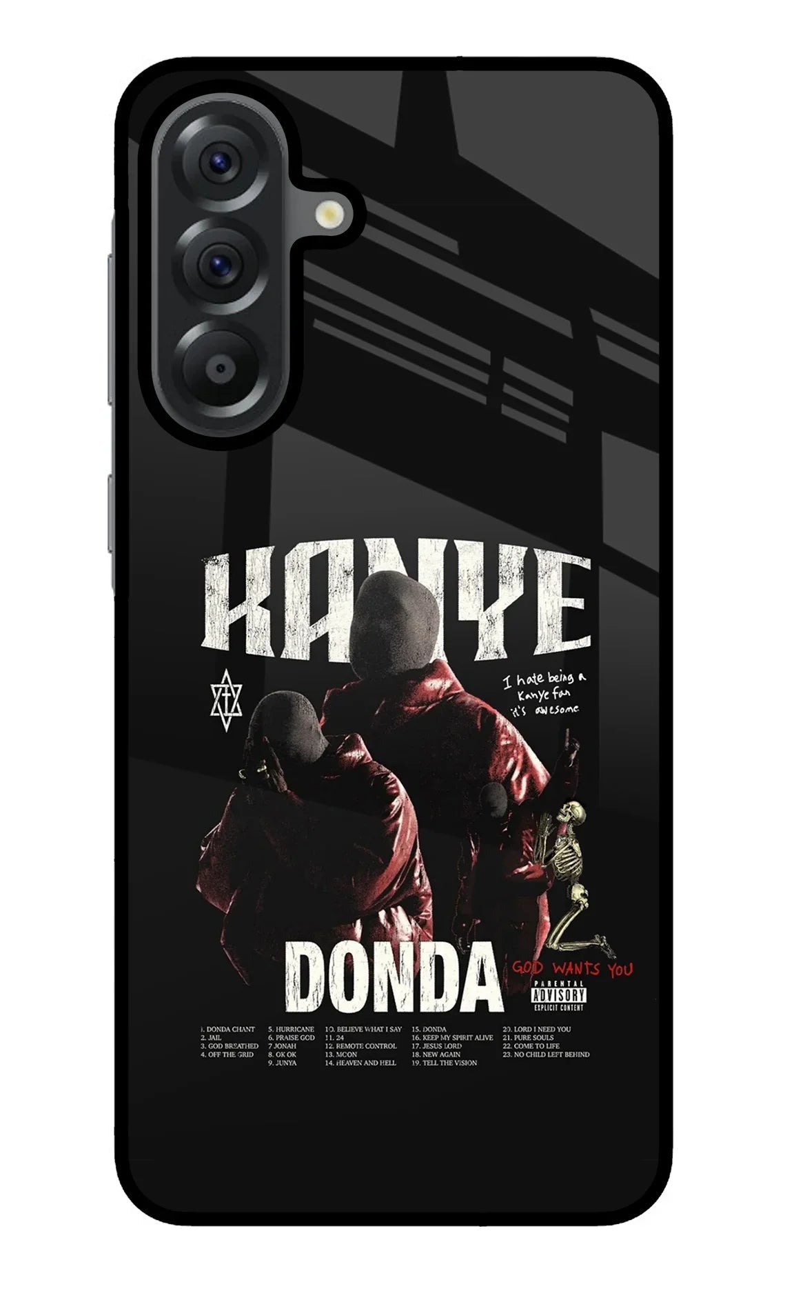 Donda Kanye West Samsung A56 5G Glass Case