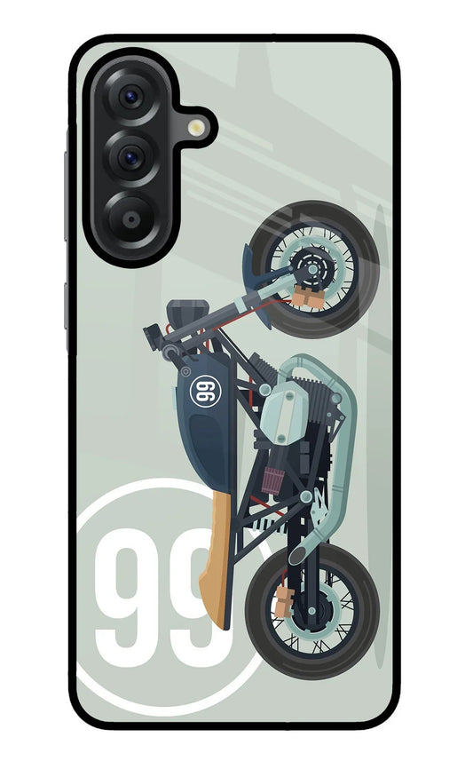 Classic Cafe Racer 99 Samsung A56 5G Glass Case