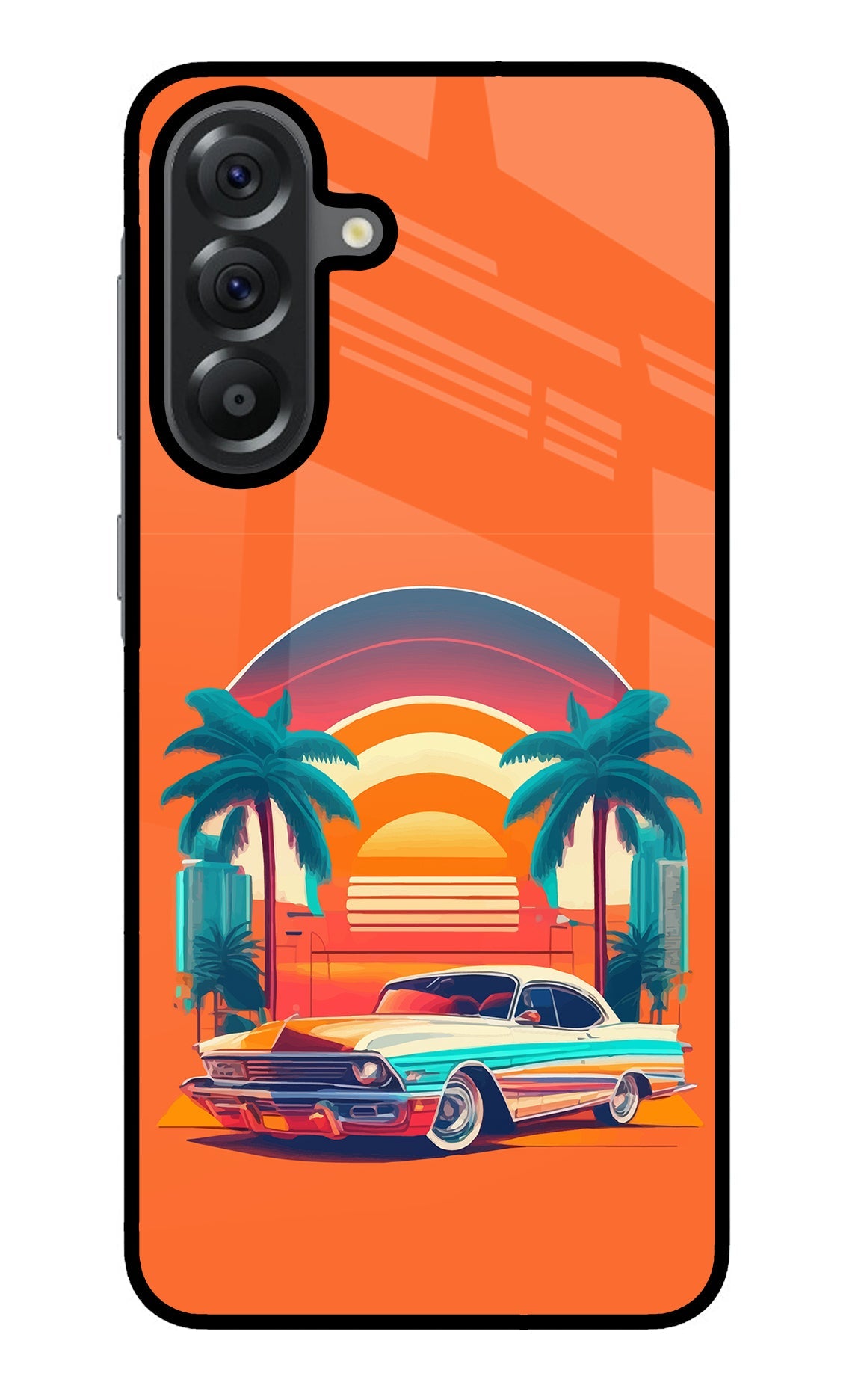 Palm Drive 80s Samsung A56 5G Back Cover