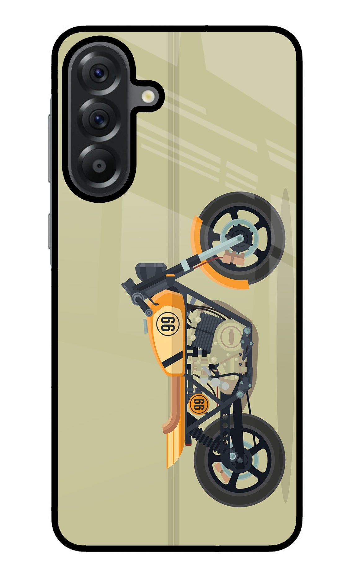 Vertical Speedster Samsung A56 5G Back Cover